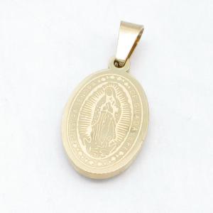 Stainless Steel Gold-plating Pendant - KP119186-HDJ