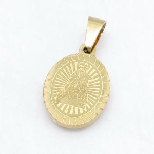 Stainless Steel Gold-plating Pendant - KP119192-HDJ