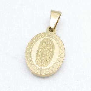 Stainless Steel Gold-plating Pendant - KP119193-HDJ