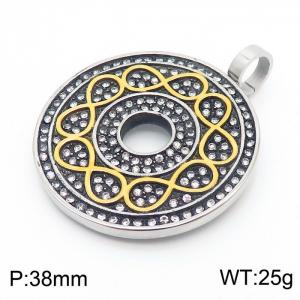 stainless steel pendant - KP120333-K