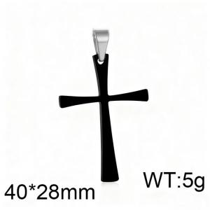 Stainless Steel Cross Pendant - KP53404-JE