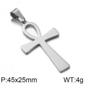 Stainless Steel Cross Pendant - KP79938-Z