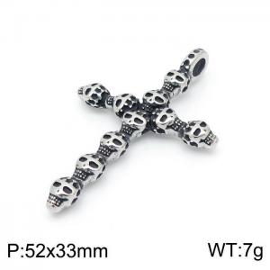 Stainless Steel Cross Pendant - KP97780-MI