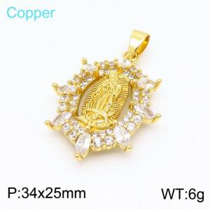 Copper Pendant - KP98748-TJG