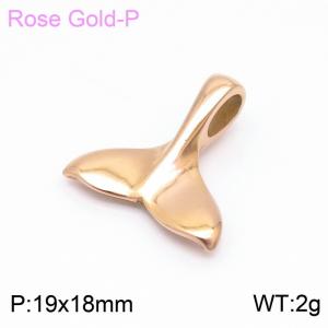 SS Rose Gold-plating Pendant - KP99301-KHX