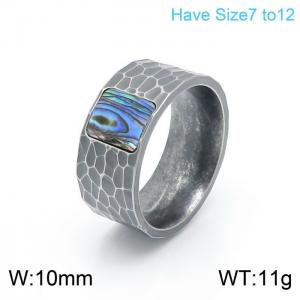 Stainless Steel Special Ring - KR101000-K