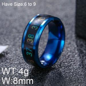 Stainless Steel Special Ring - KR101434-WGRH