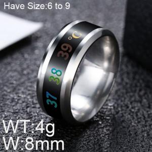Stainless Steel Special Ring - KR101435-WGRH