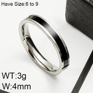 Stainless Steel Special Ring - KR101448-WGRH