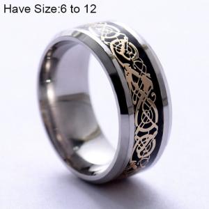 Stainless Steel Special Ring - KR101464-WGRH
