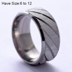 Stainless Steel Special Ring - KR101470-WGRH