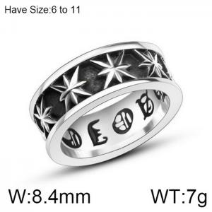 Stainless Steel Special Ring - KR102267-WGSJ