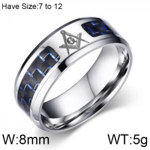 Stainless Steel Special Ring - KR102277-WGSF