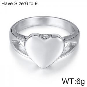 Stainless Steel Special Ring - KR102278-WGSF