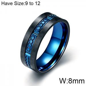 Stainless Steel Special Ring - KR102974-WGAS