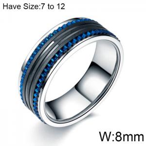 Stainless Steel Special Ring - KR102986-WGAS