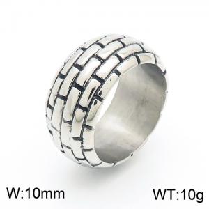 Stainless Steel Special Ring - KR103312-KJX