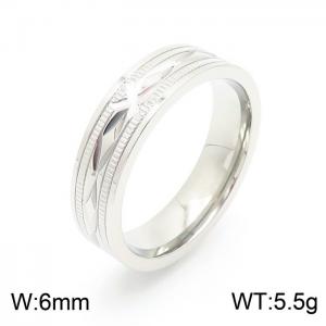 Stainless Steel Special Ring - KR103365-K