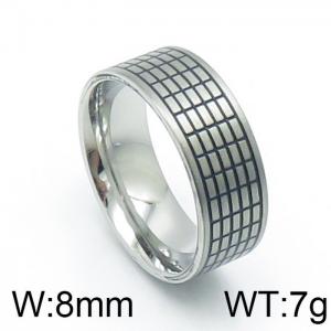 Stainless Steel Special Ring - KR103789-WM