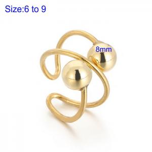 Stainless Steel Special Ring - KR106008-Z