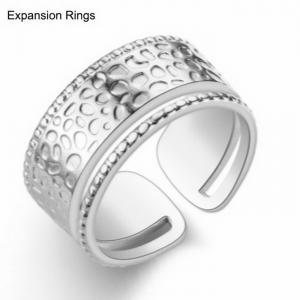 Stainless Steel Special Ring - KR106086-WGDC