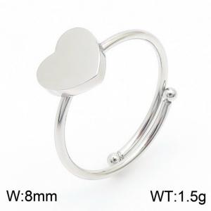 Stainless Steel Special Ring - KR106173-K