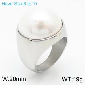 Stainless Steel Special Ring - KR106515-K