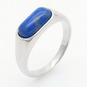 Stainless Steel Stone&Crystal Ring - KR110301-TZN