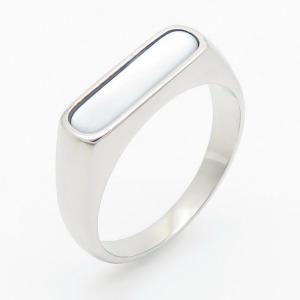 Stainless Steel Stone&Crystal Ring - KR110310-TZN