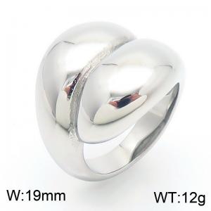 Stainless Steel Special Ring - KR110669-K