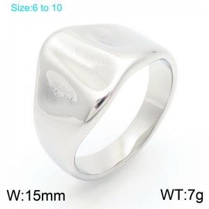 Stainless Steel Special Ring - KR110695-K