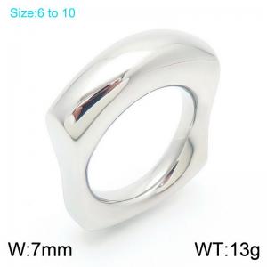 Stainless Steel Special Ring - KR110701-K