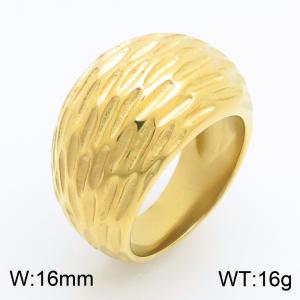 Men's Fashion Jewelry Stainless Steel Casting Ring - KR114795-KJX