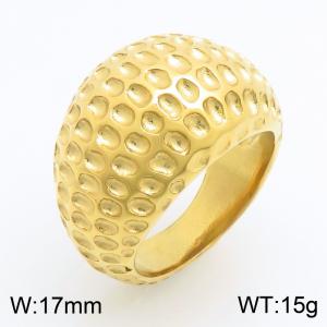 Men's Fashion Jewelry Stainless Steel Casting Ring - KR114796-KJX