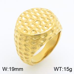 Men's Fashion Jewelry Stainless Steel Casting Ring - KR114808-KJX