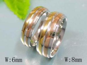Stainless Steel Lover Ring - KR16945-WM