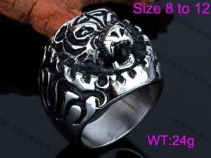 Stainless Steel Casting Ring - KR36779-K