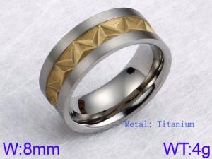 Titanium Ring - KR43326-K