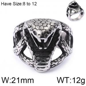 Stainless Steel Special Ring - KR46022-K