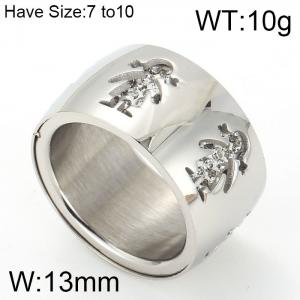 Stainless Steel Special Ring - KR48173-K