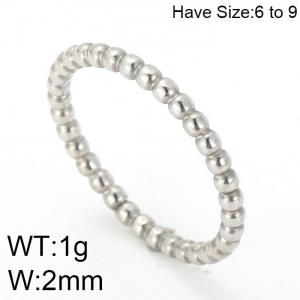 Stainless Steel Special Ring - KR49213-K
