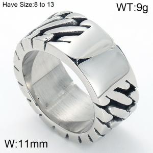Stainless Steel Special Ring - KR52337-BD