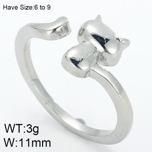 Stainless Steel Special Ring - KR52750-K