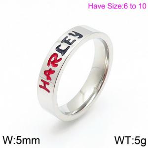 Stainless Steel Special Ring - KR82619-K