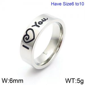 Stainless Steel Special Ring - KR82816-K