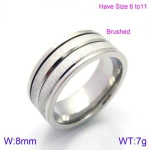 Stainless Steel Special Ring - KR82883-K
