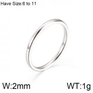 Stainless Steel Special Ring - KR83093-K