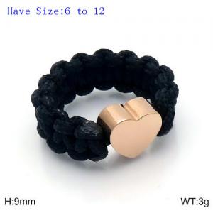 Stainless Steel Special Ring - KR91331-Z