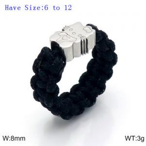 Stainless Steel Special Ring - KR91334-Z