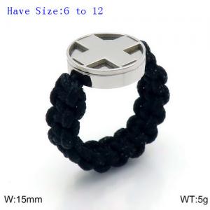 Stainless Steel Special Ring - KR91343-Z